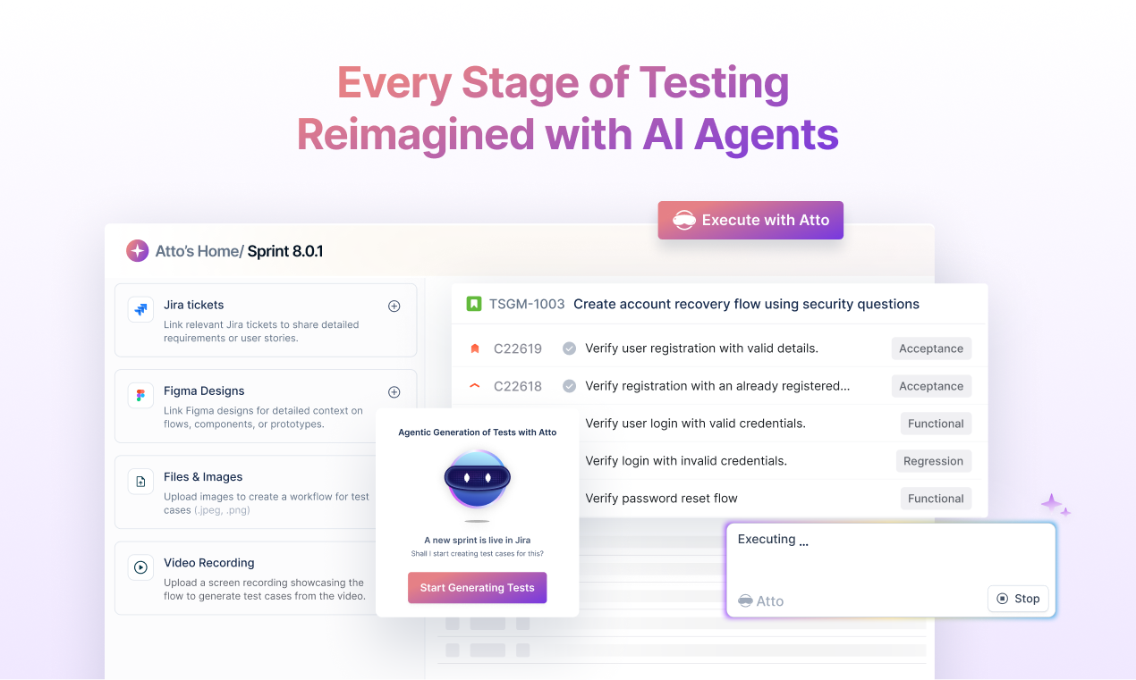 Agentic Testing by Testsigma