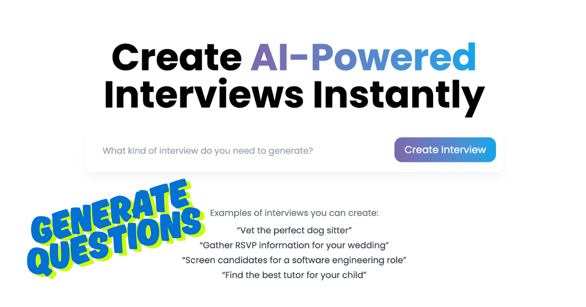 Your Interviewer