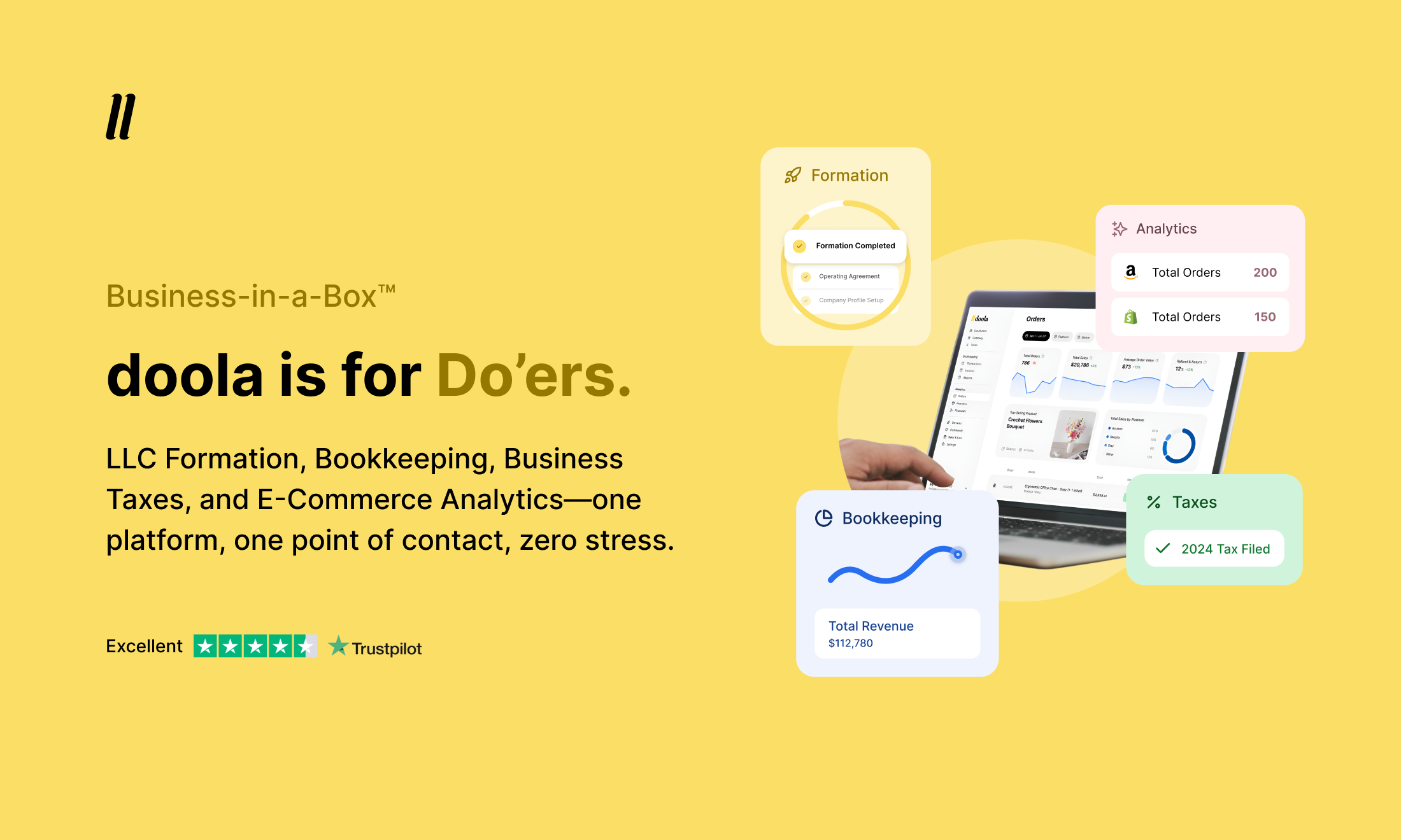 doola Business-in-a-Box™ for E-Commerce