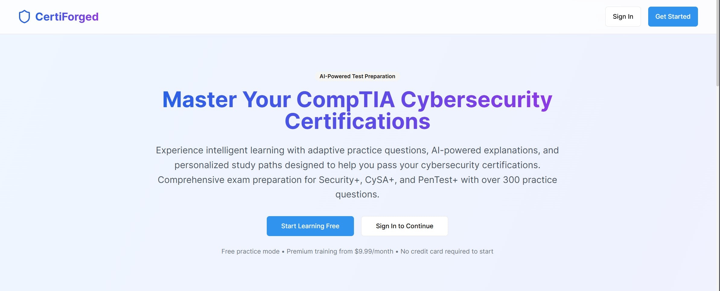 Beta launch of cert prep