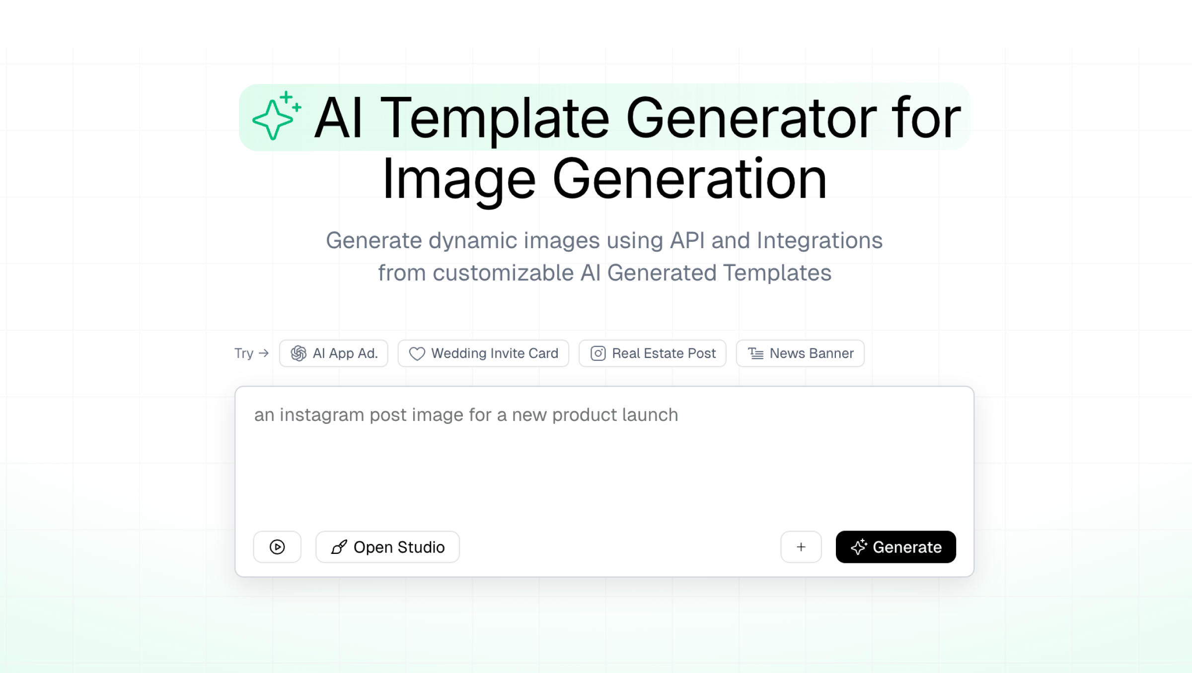 AI Template Generator