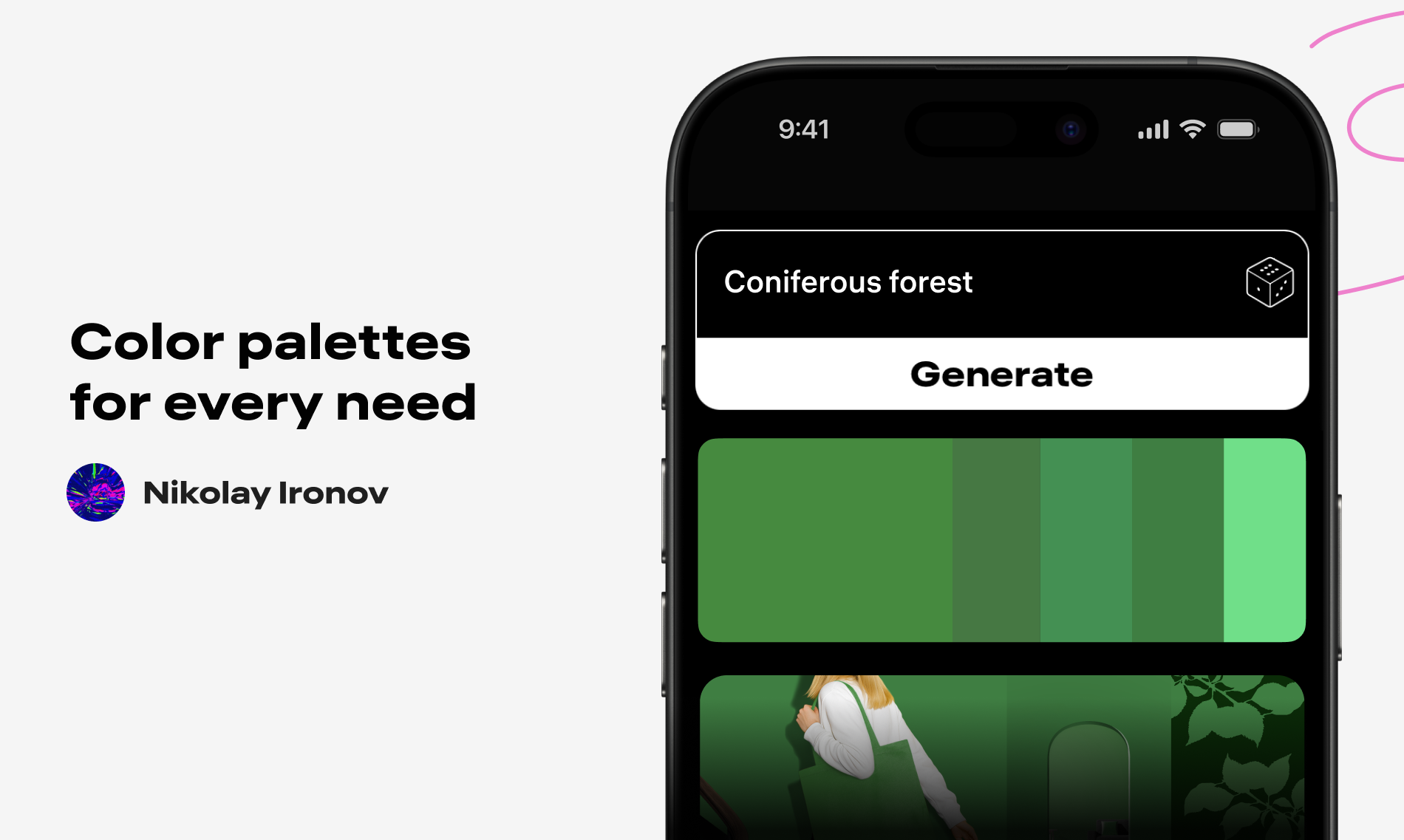 Color Palette Generator ❘ Nikolay Ironov