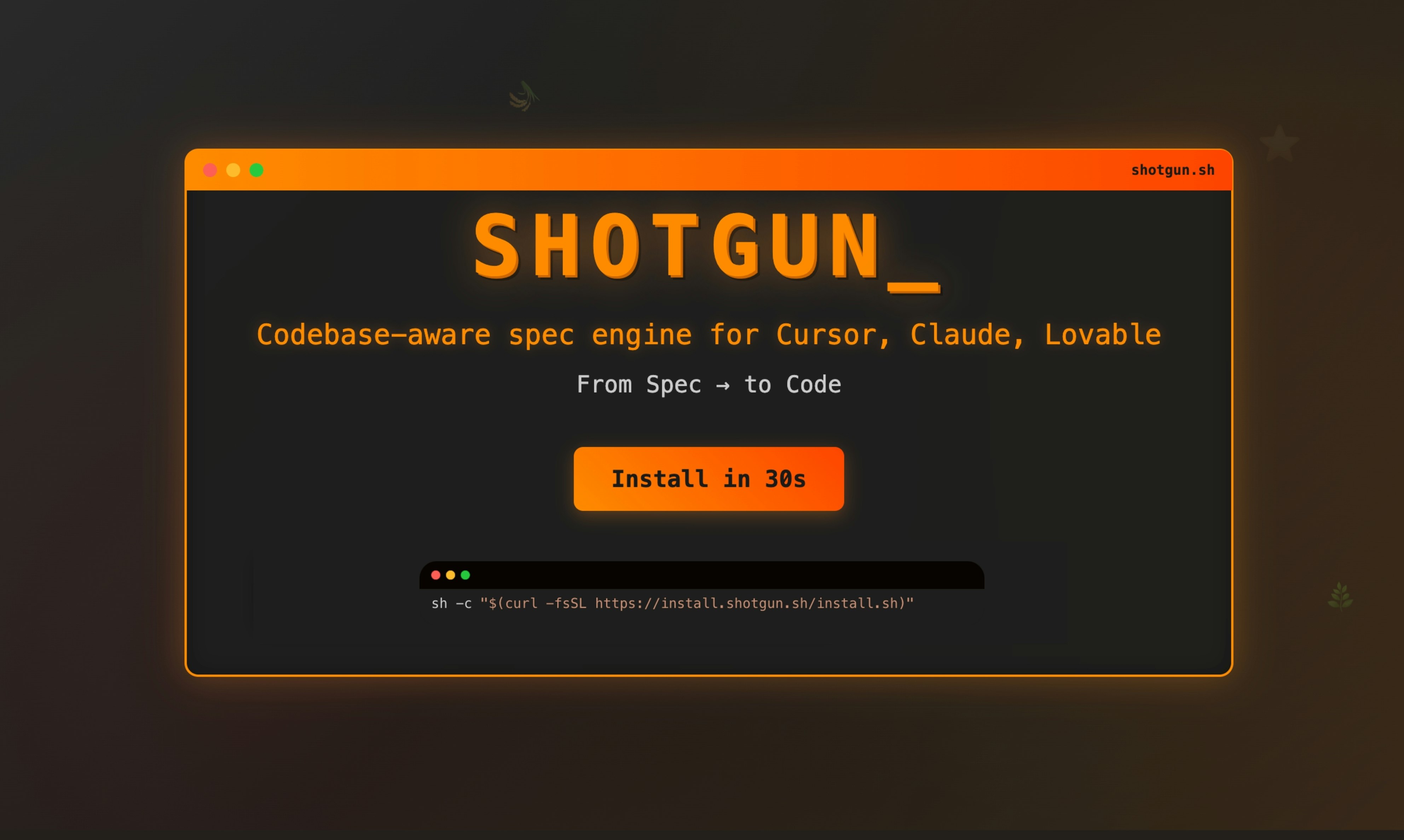 Shotgun CLI