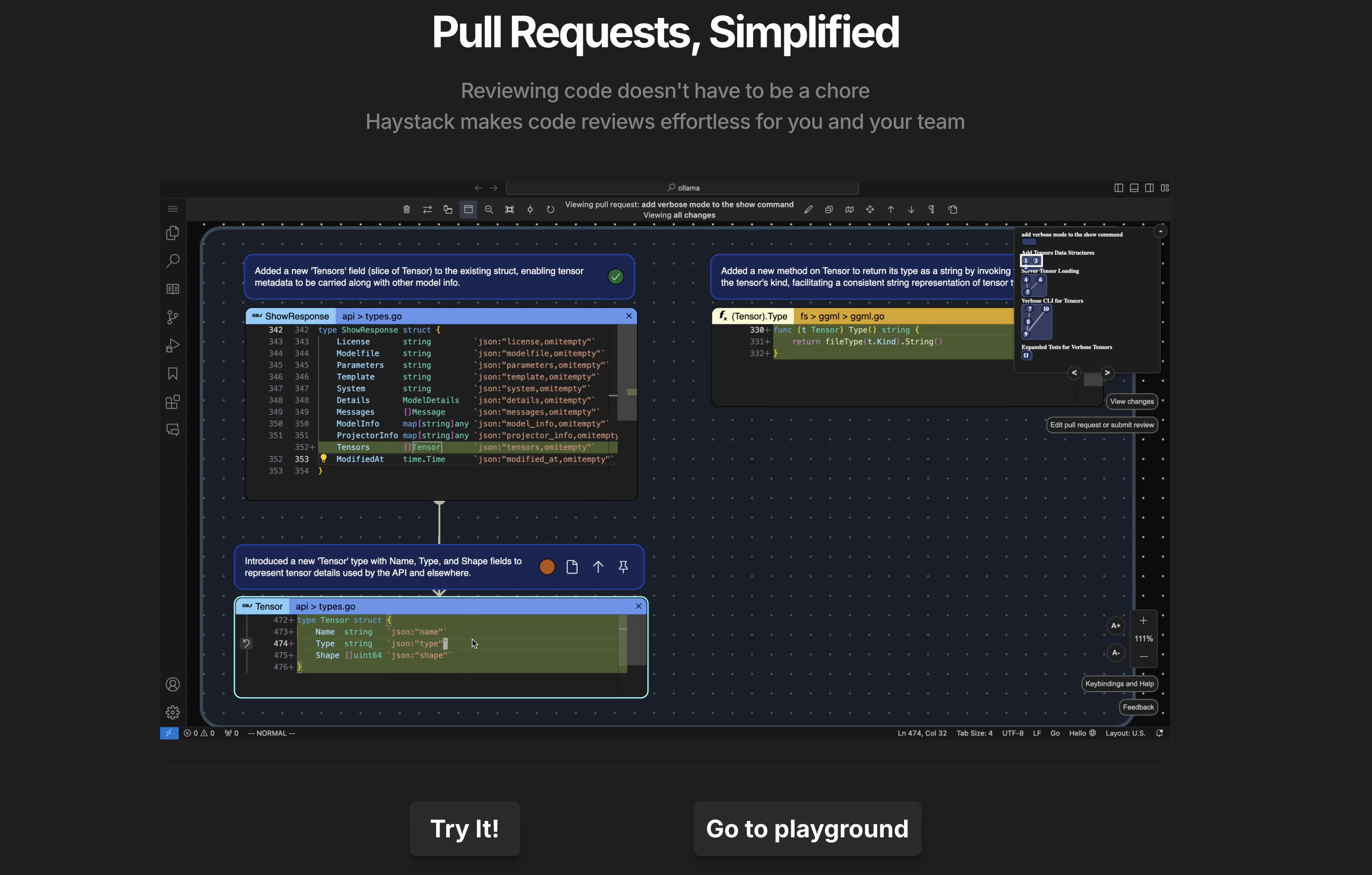 Haystack Code Reviewer