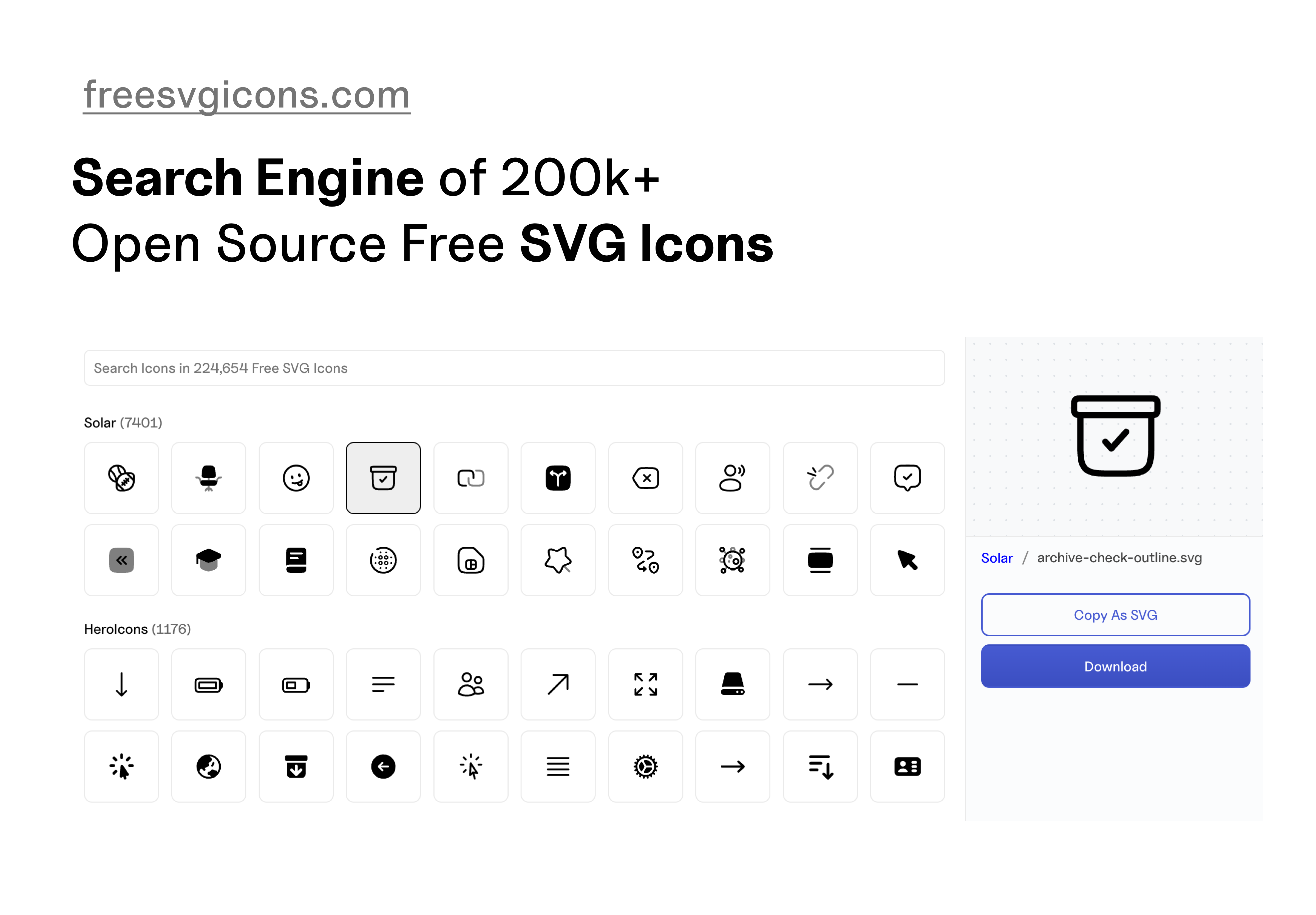 Free SVG Icons