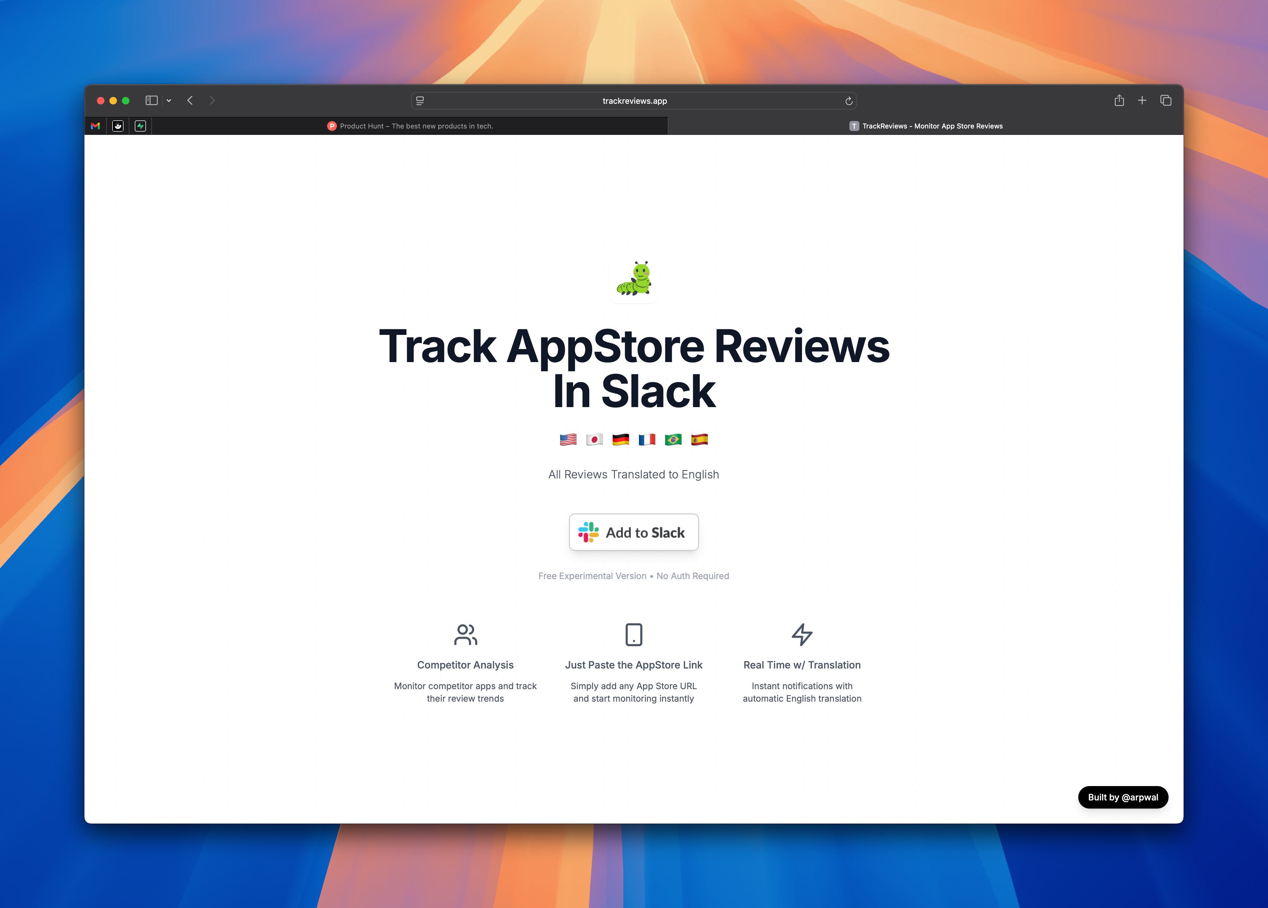 TrackReviews