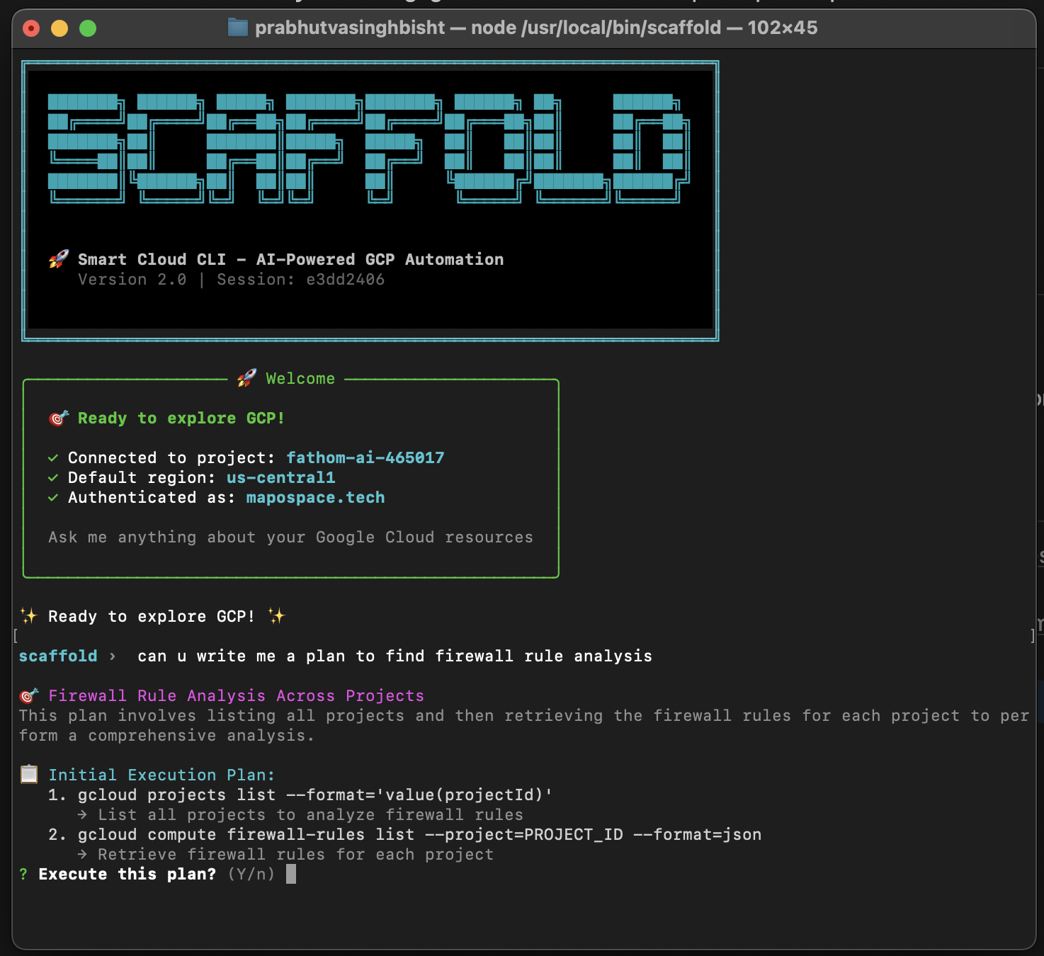 Scaffold | AI DevOps Agent