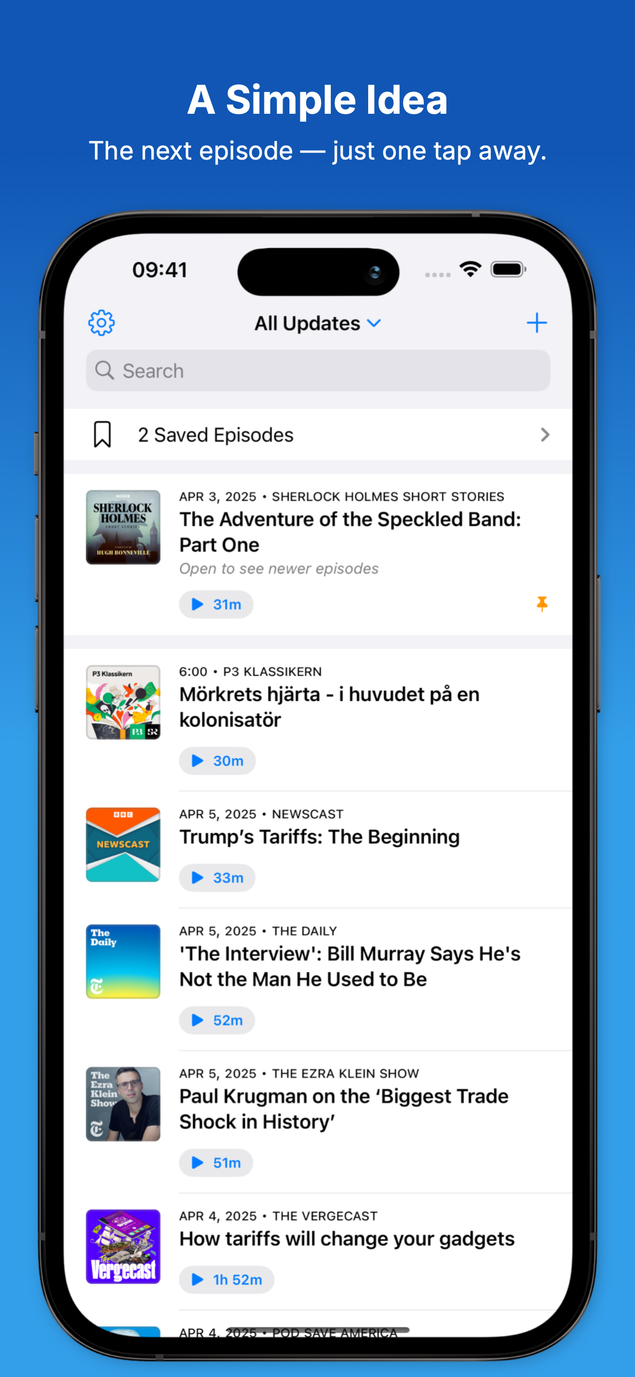 Updates: Podcast Player