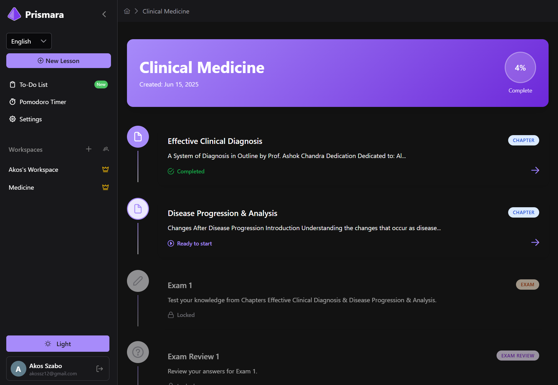 Prismara - AI Study Companion