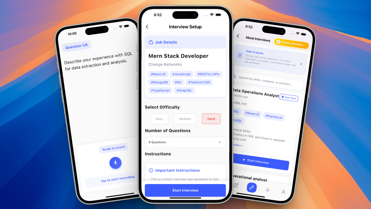 AI Mock Interviews – BoltPrep
