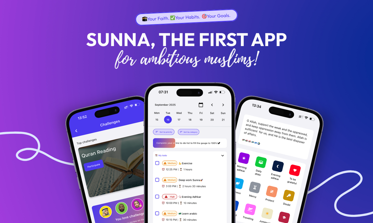Sunna: Planner & Dhikr