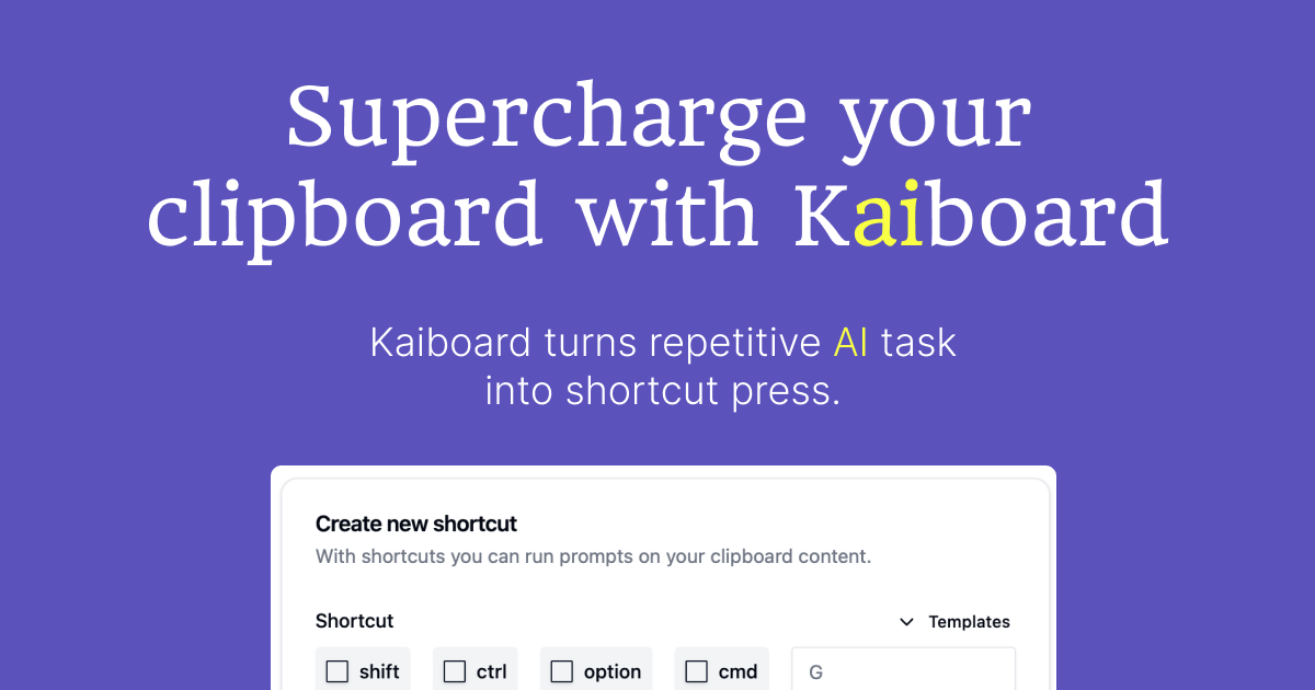 Kaiboard