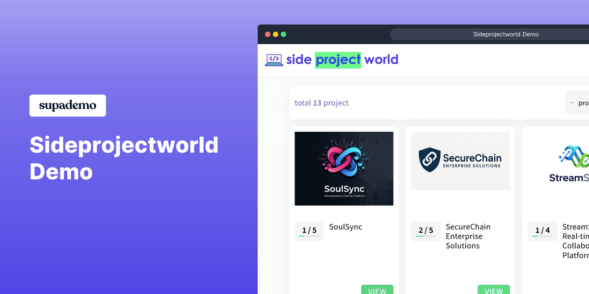 Side Project World