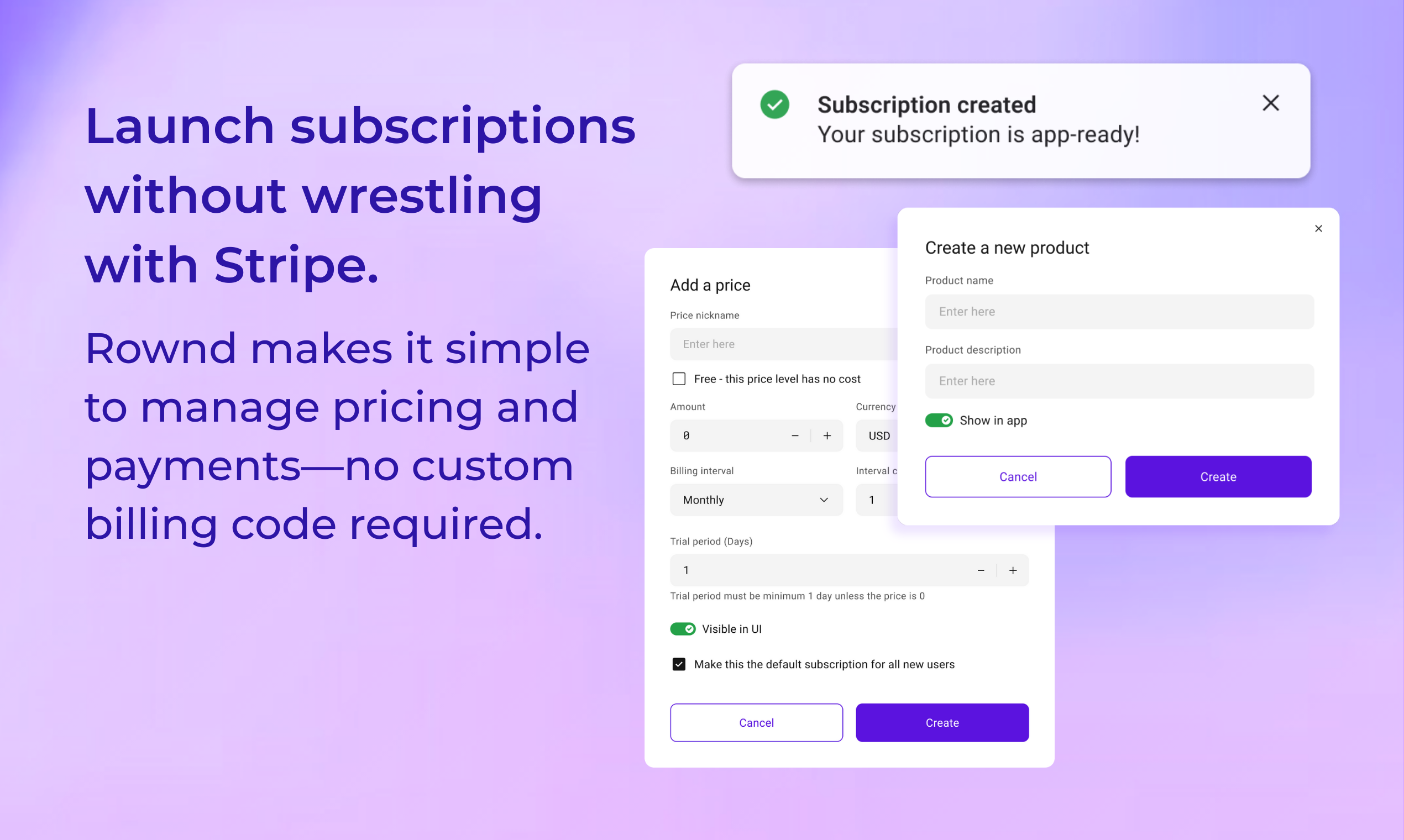 Rownd App Services Platform; 1M MAU Free