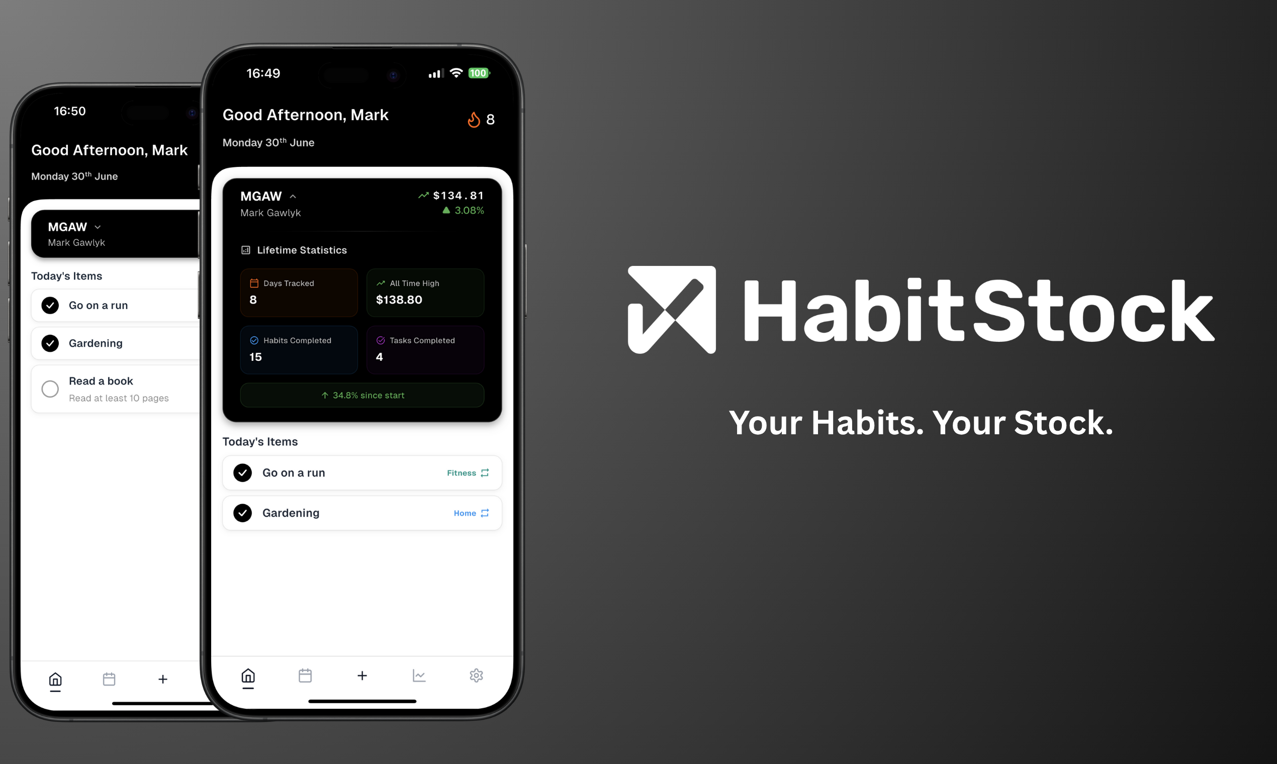 HabitStock - Habit Tracker
