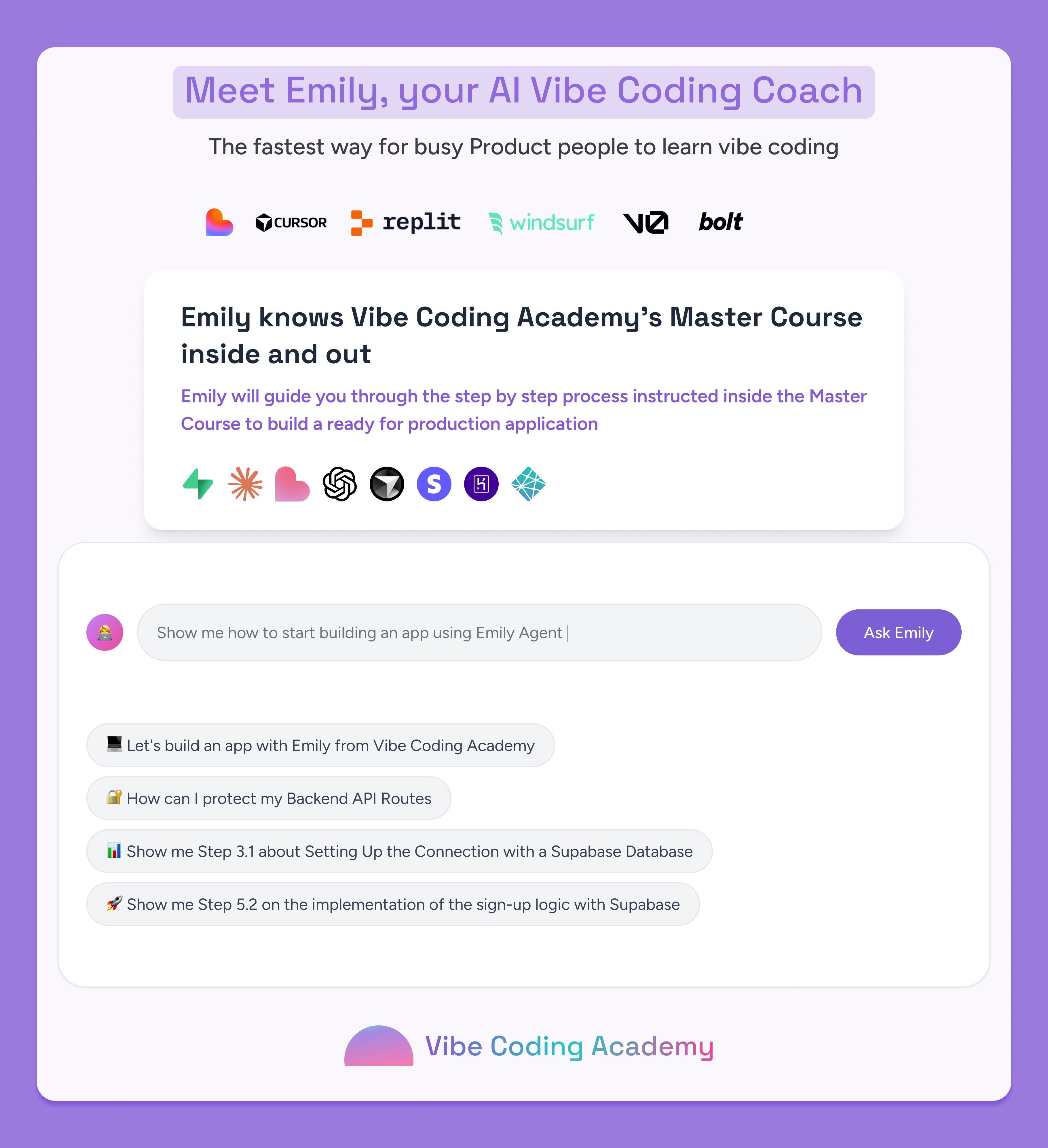 Meet Emily, your AI Vibe-Coding Coach