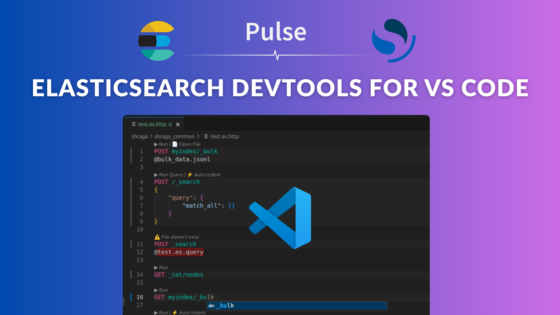 Elasticsearch DevTools for VS Code