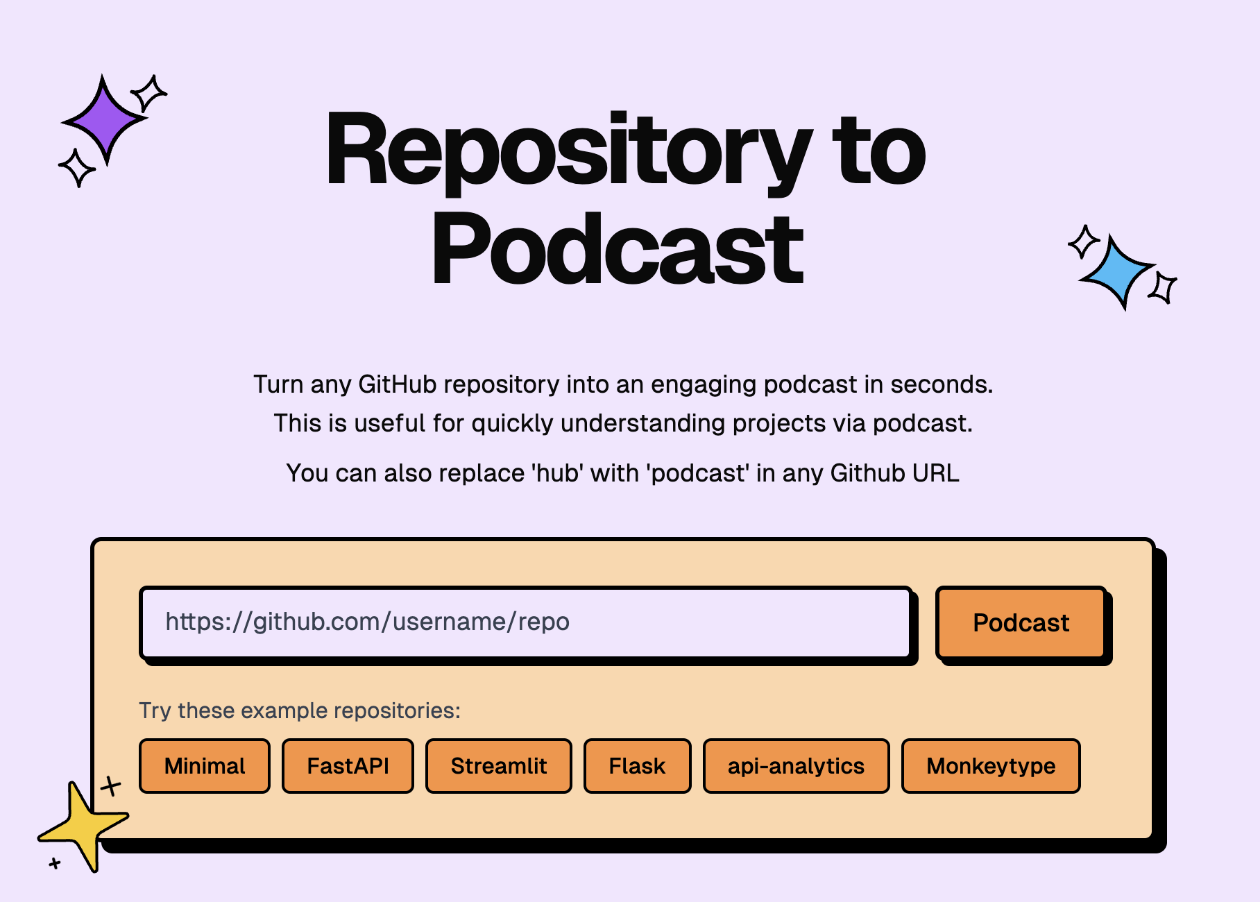 GitPodcast: Private Mode