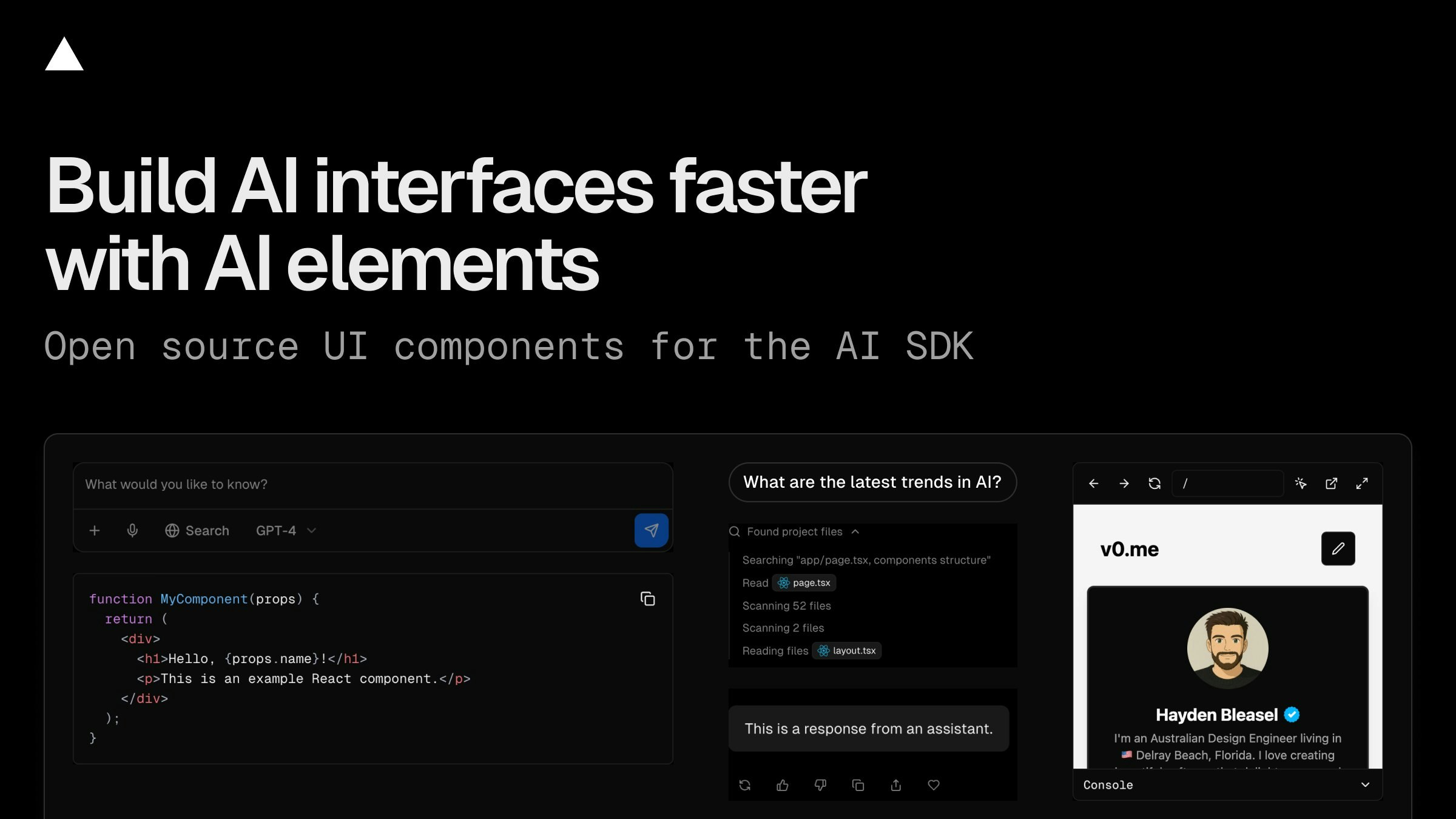 AI Elements by Vercel