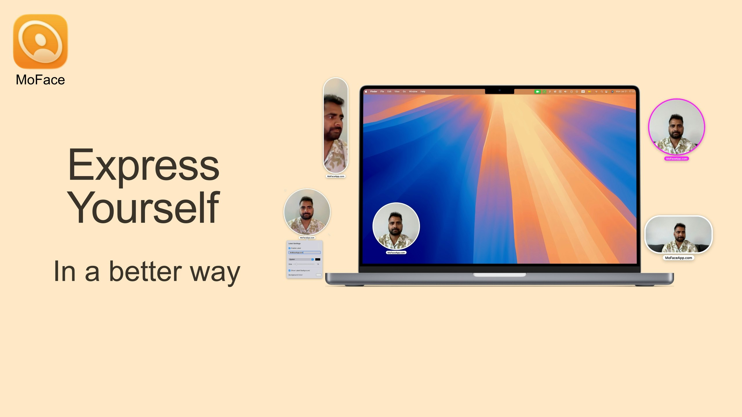 MoFace for MacOS