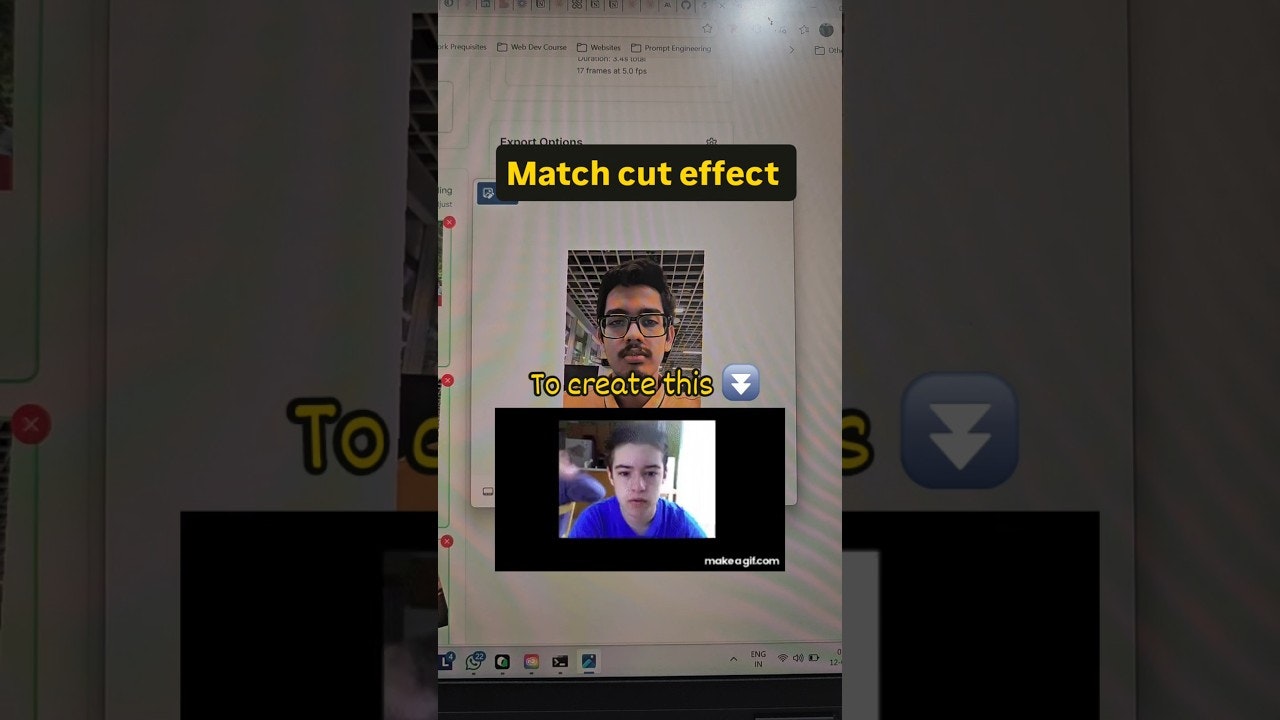 Face Match Cut Generator