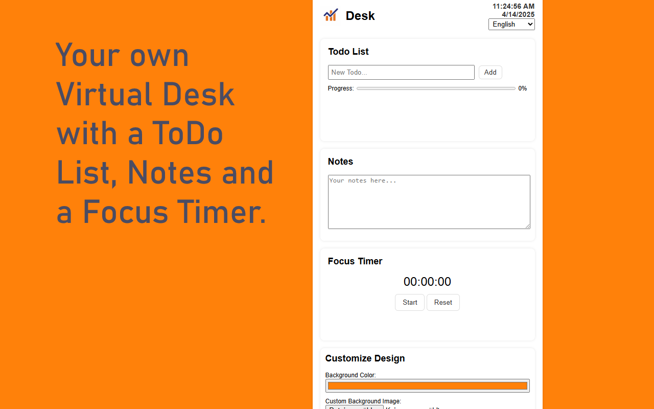 Simple Productivity Tool